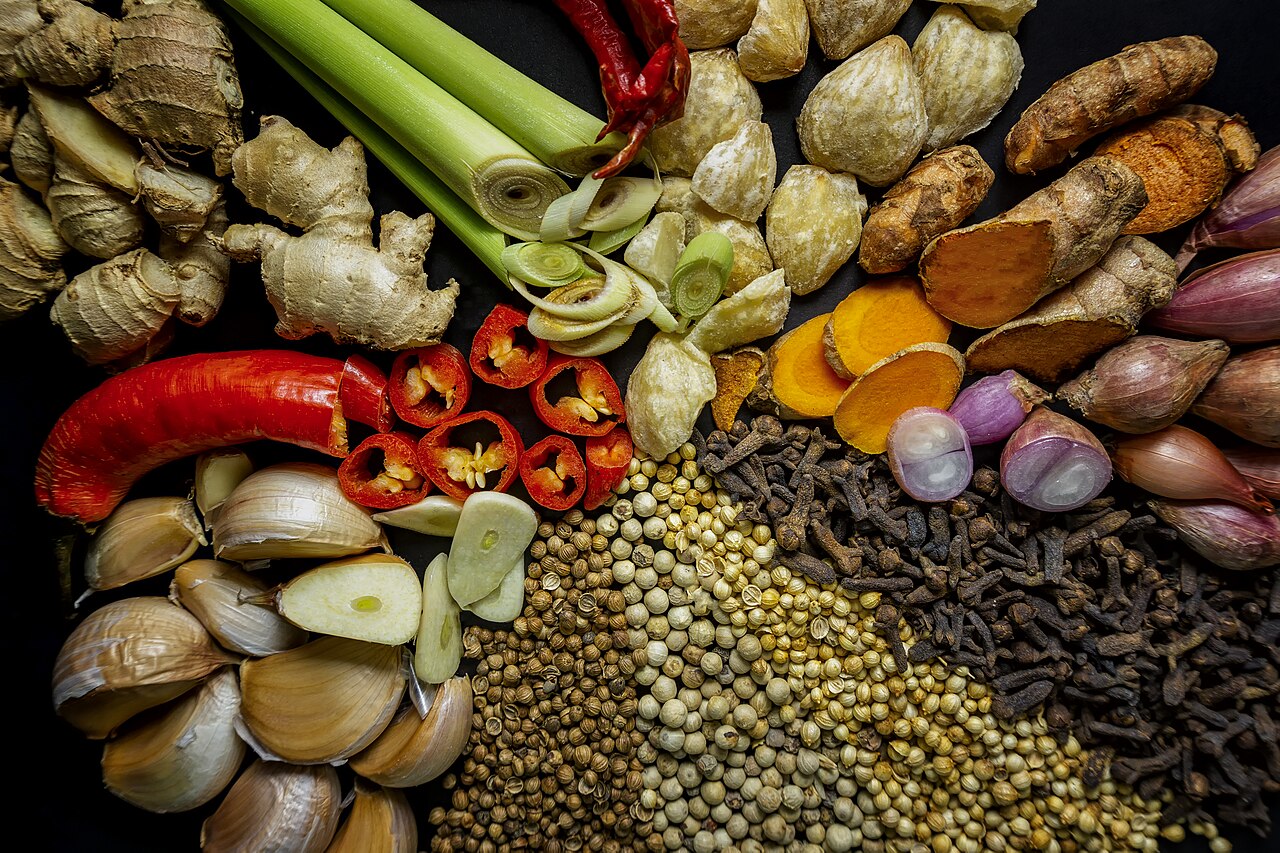 Traditional spices and grains